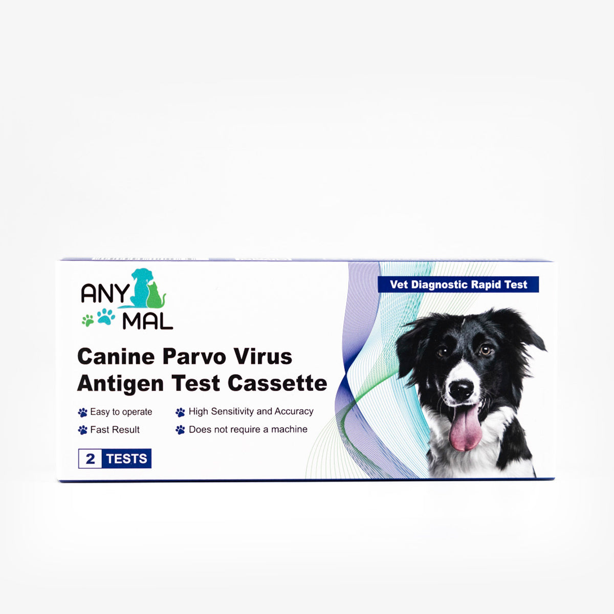 Anymal Canine Parvo Virus Antigen Test Cassette