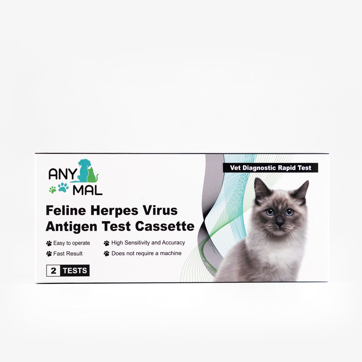 Anymal Feline Herpes Virus Antigen Test Cassette