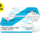Diagfest Covid-19 / Influenza A & B Antigen Test Kit 1/5/20/25 Pack